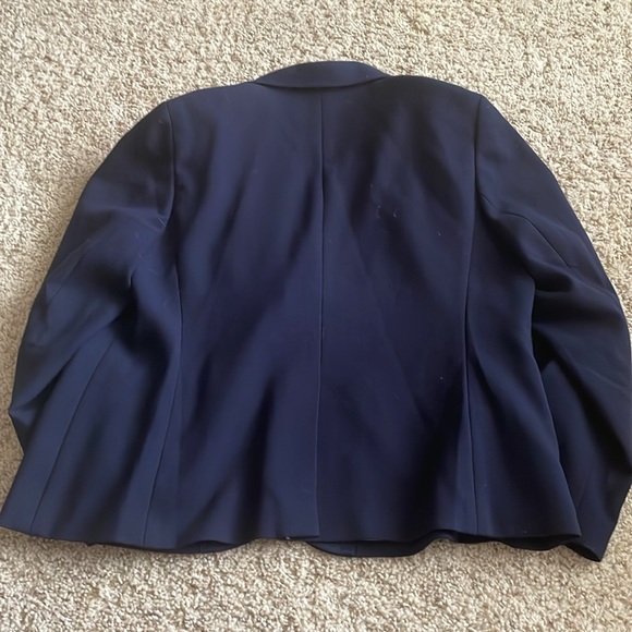 Talbots navy jacket - Picture 2 of 4